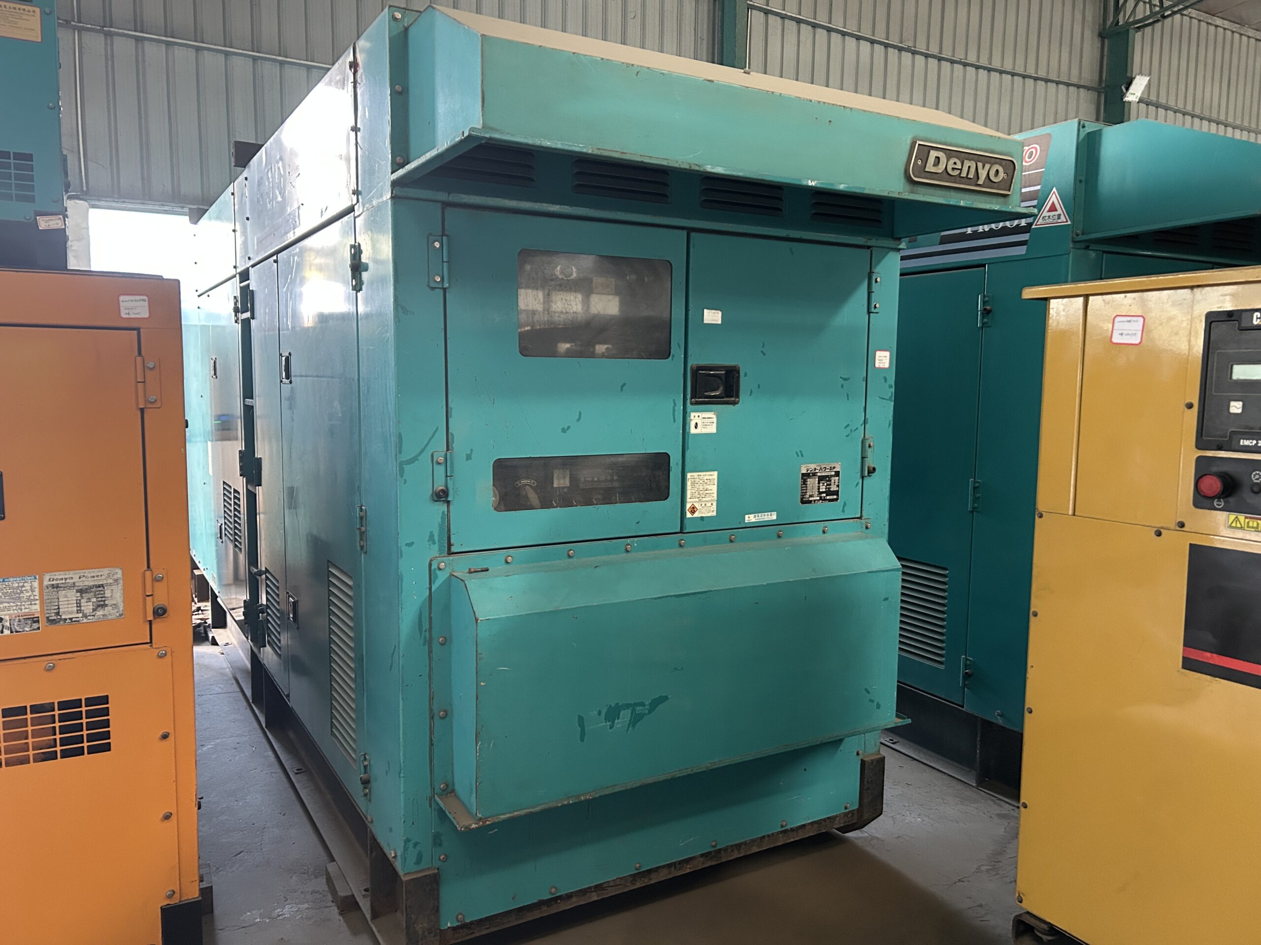 Used Denyo DCA-500SPK 500kVA (400kW) Silent Diesel Generator – Warehouse Stock