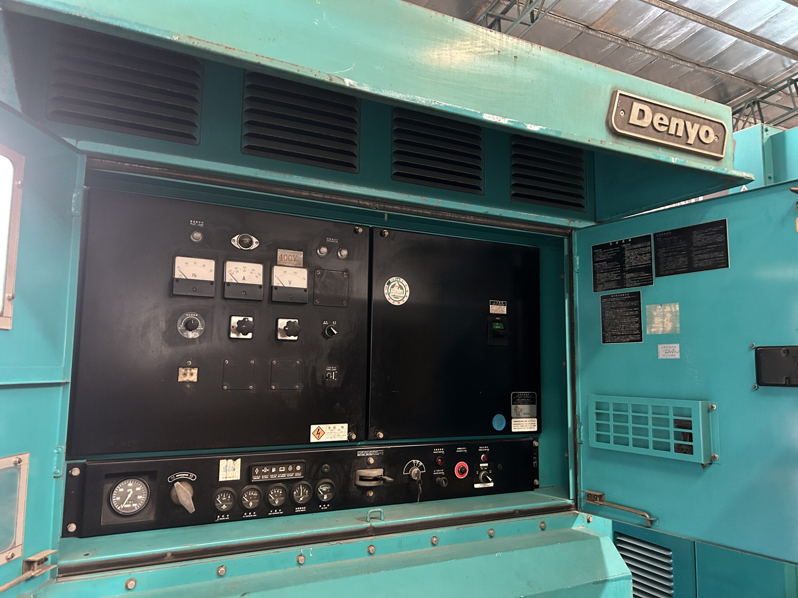 Used Denyo DCA-500SPK 500kVA (400kW) Silent Diesel Generator – Warehouse Stock