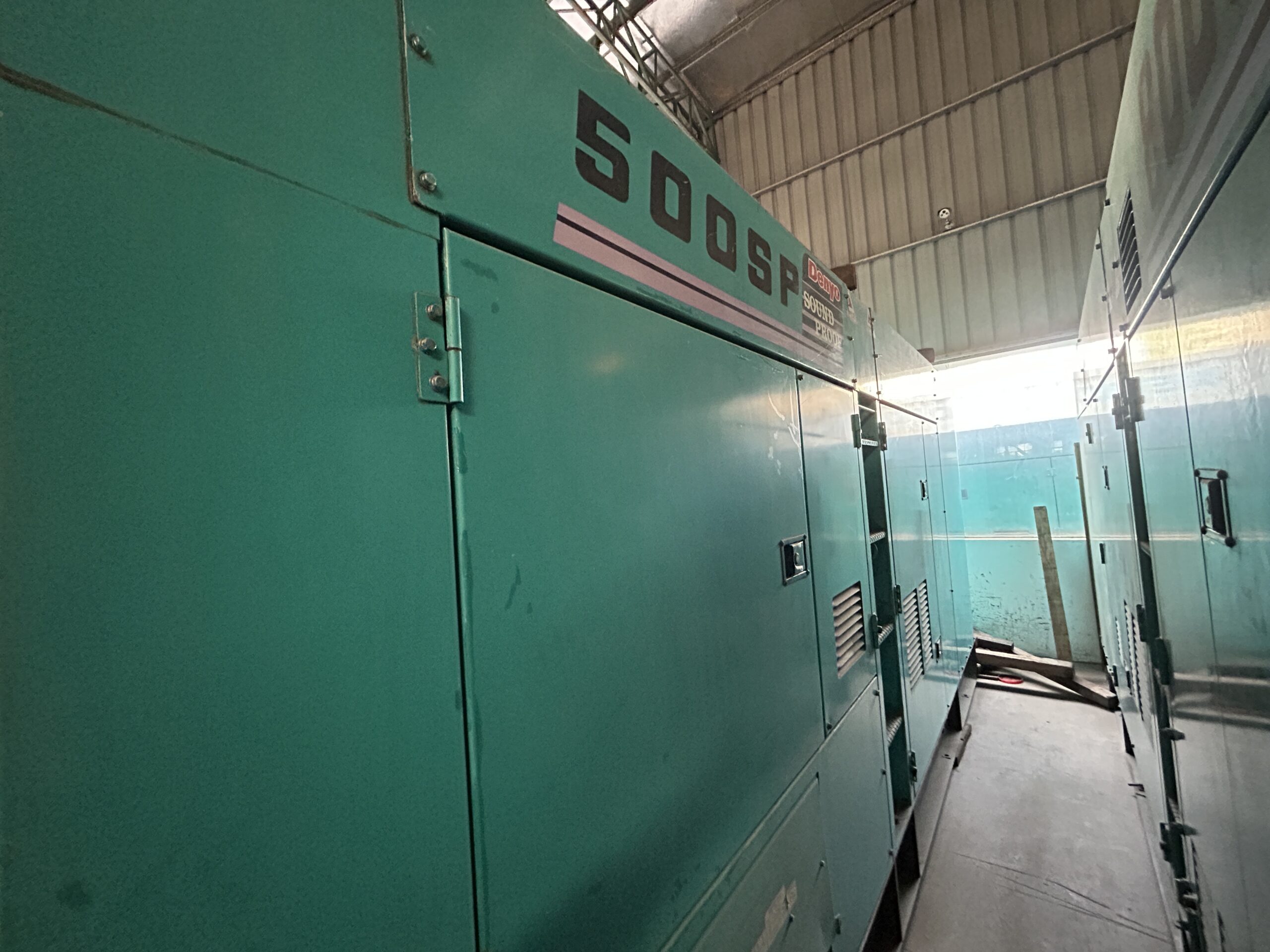 Used Denyo DCA-500SPK 500kVA (400kW) Silent Diesel Generator – Warehouse Stock