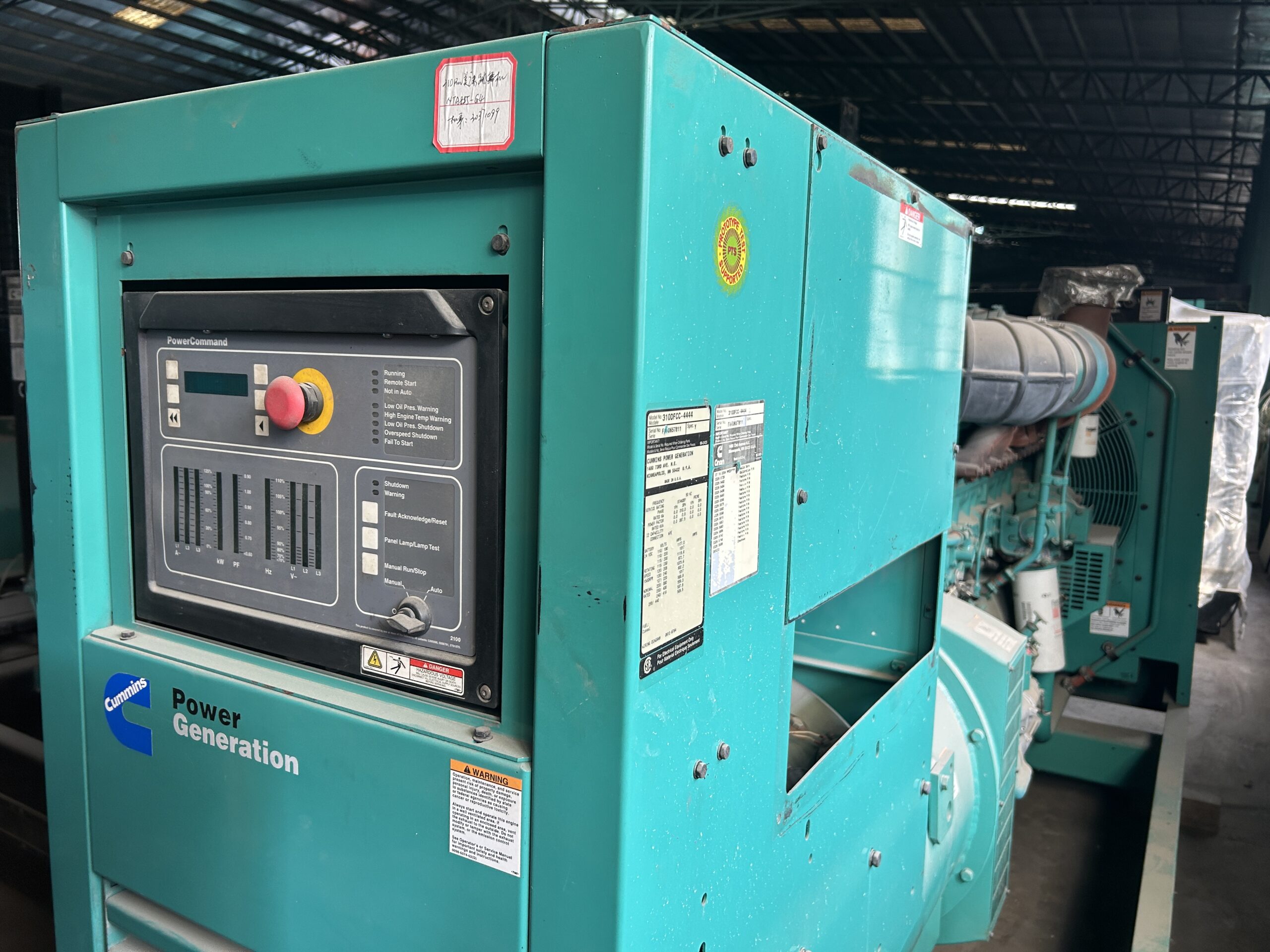 Used Cummins 310DFCC-444 1400kW Diesel Generator – American Made, In Stock