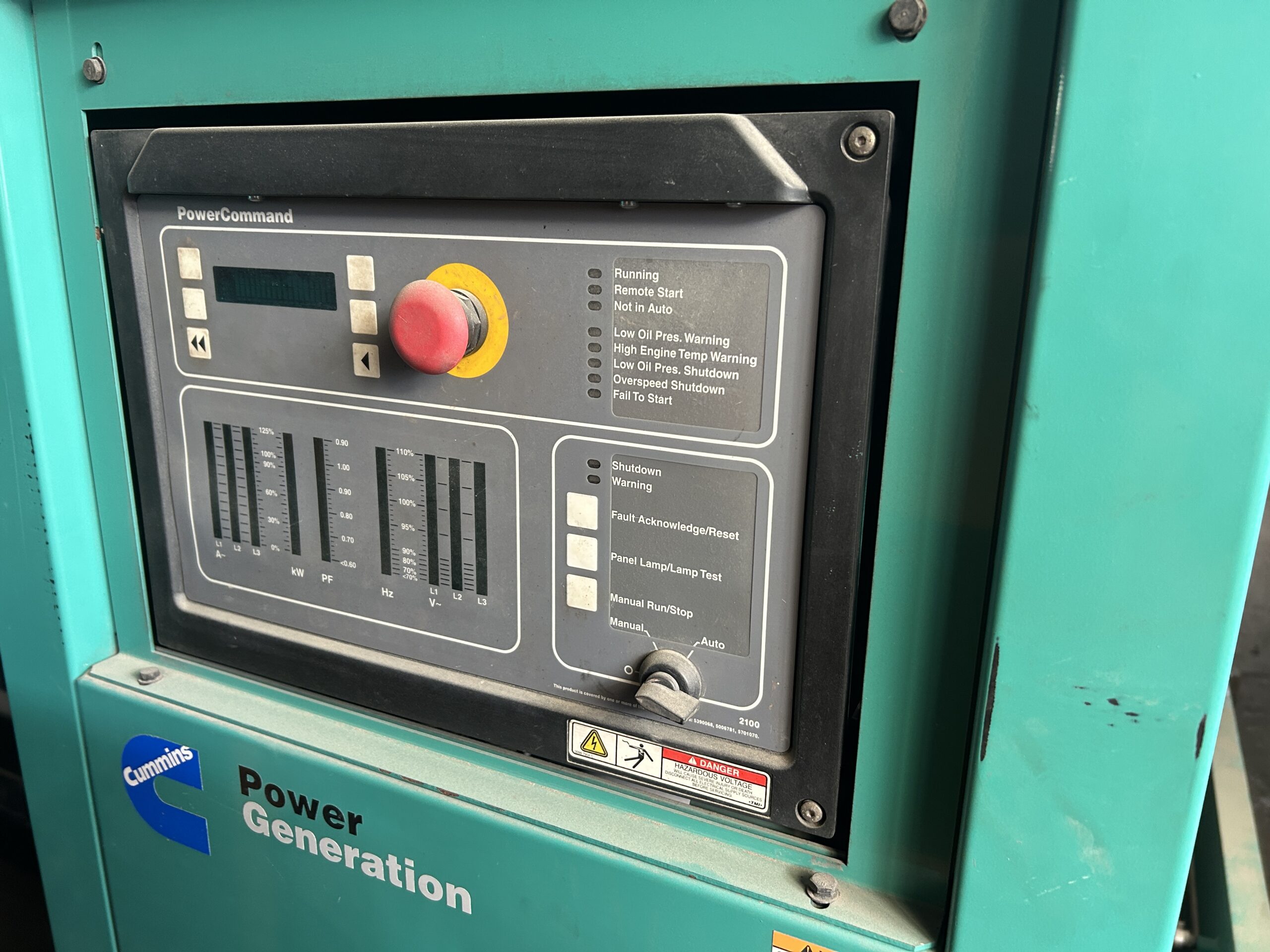 Used Cummins 310DFCC-444 1400kW Diesel Generator – American Made, In Stock