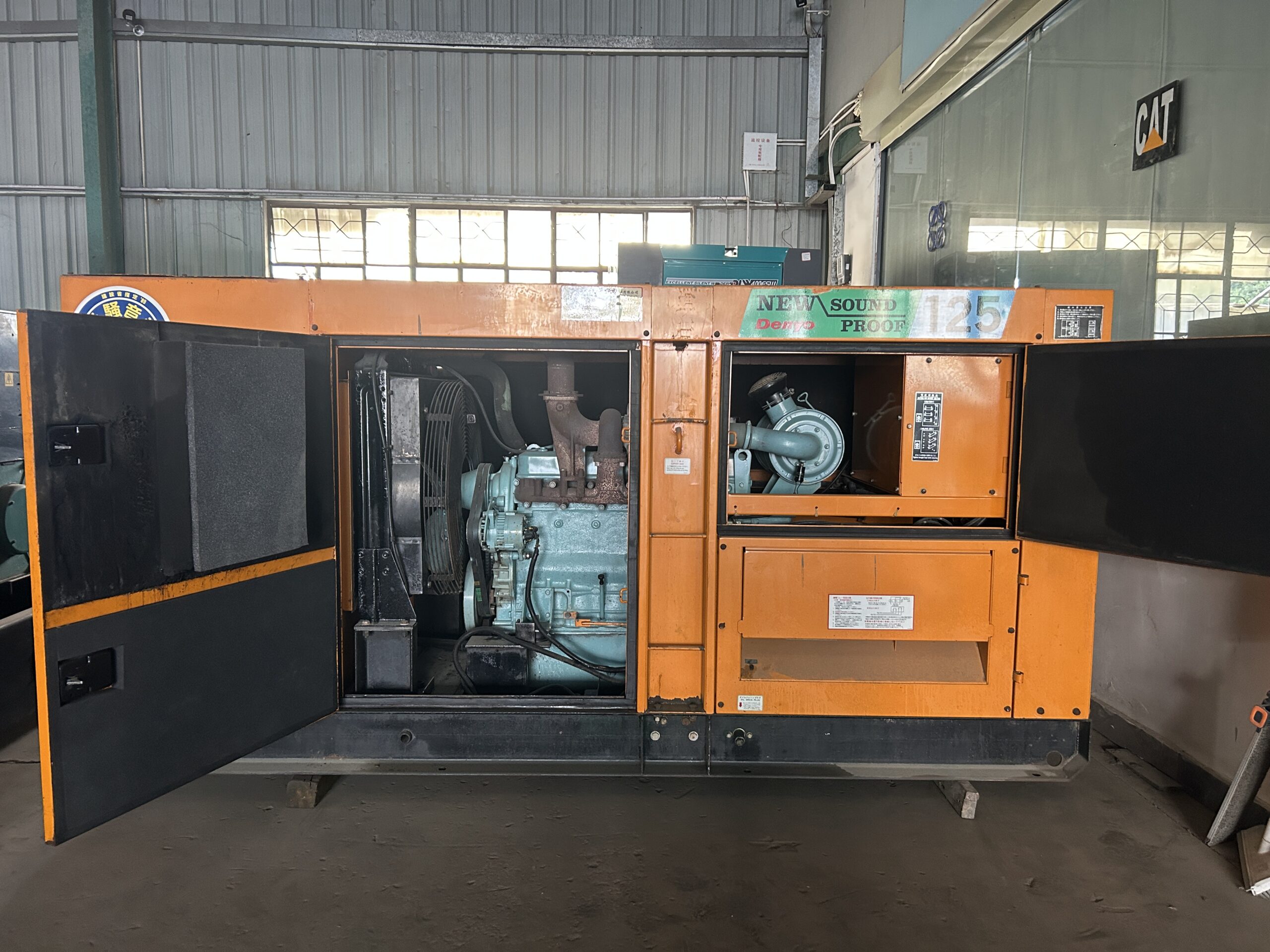 Used Denyo SDC-125 SPK 125kVA (100kW) Silent Diesel Generator – In Stock, Pre-Owned & Load Tested