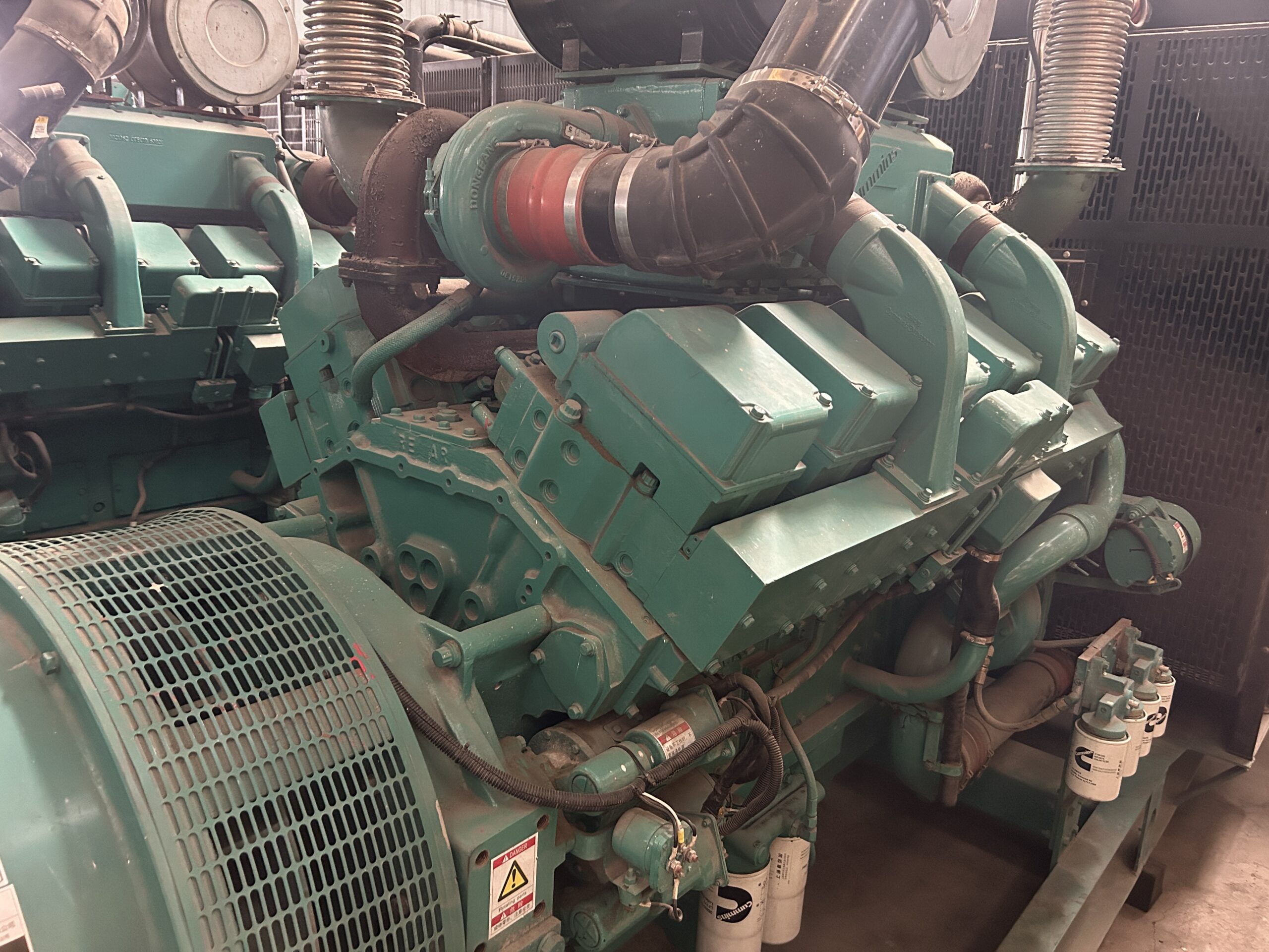 Used Cummins DY800A 800kW Diesel Generator –ChongQing,China Made In Stock, Pre-Owned & Load Tested