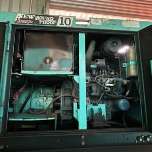 Denyo DCA-10SPX2 10kVA Silent Diesel Generator Set Used