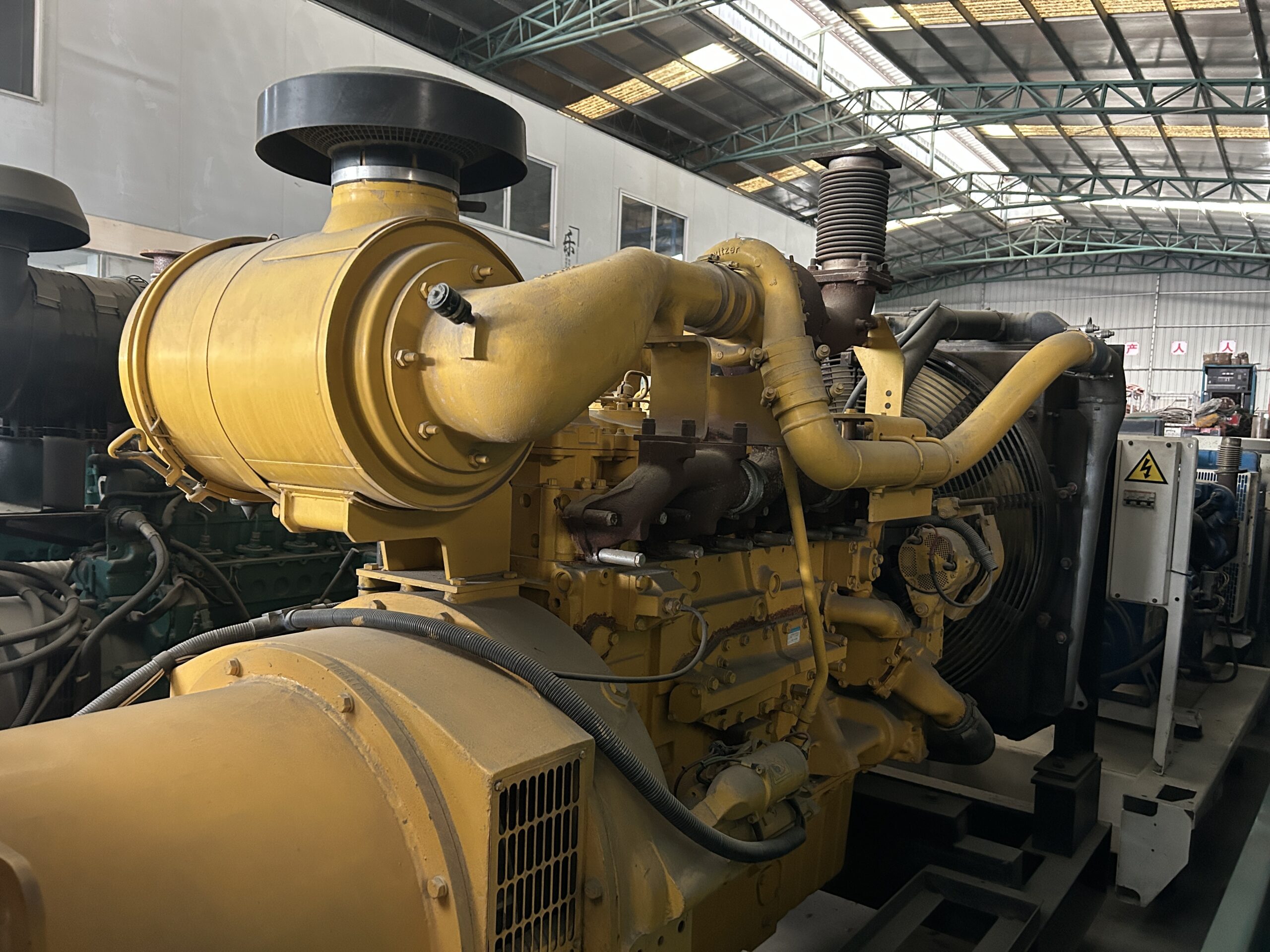Used Komatsu EGS 380-6 308kW Diesel Generator with SAA6D125 Engine – In Stock