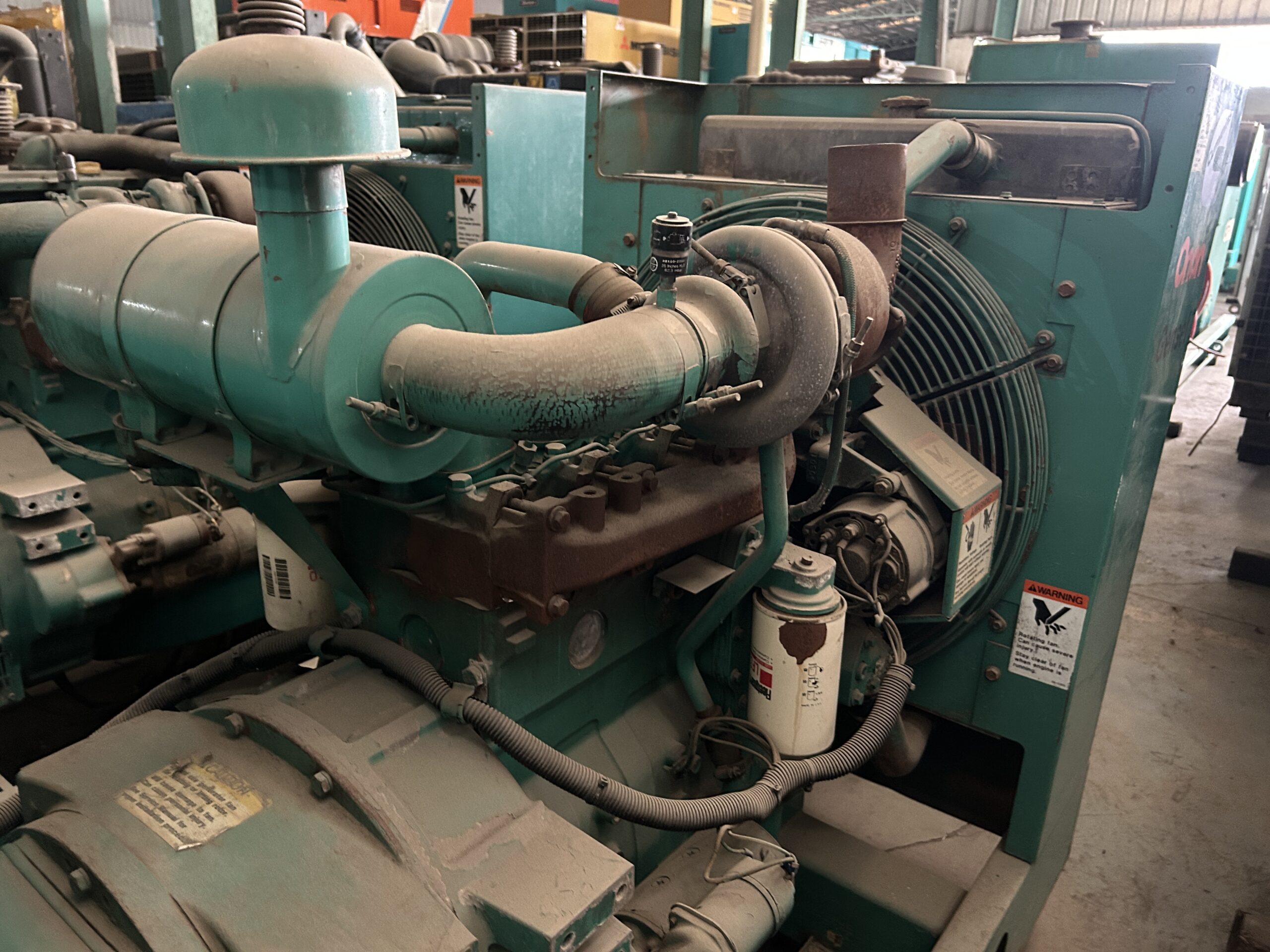 Used Cummins 4BT3.9-G2 50kW Diesel Generator – American Made, In Stock