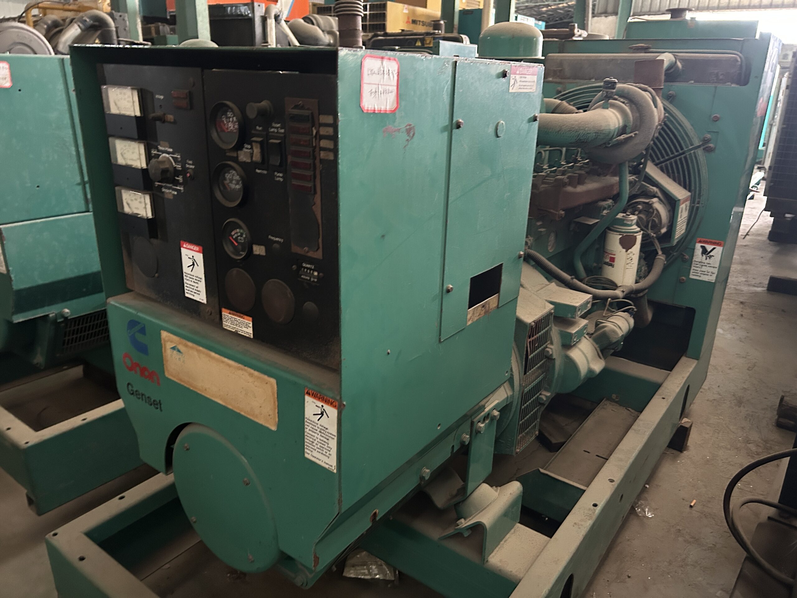 Used Cummins 4BT3.9-G2 50kW Diesel Generator – American Made, In Stock