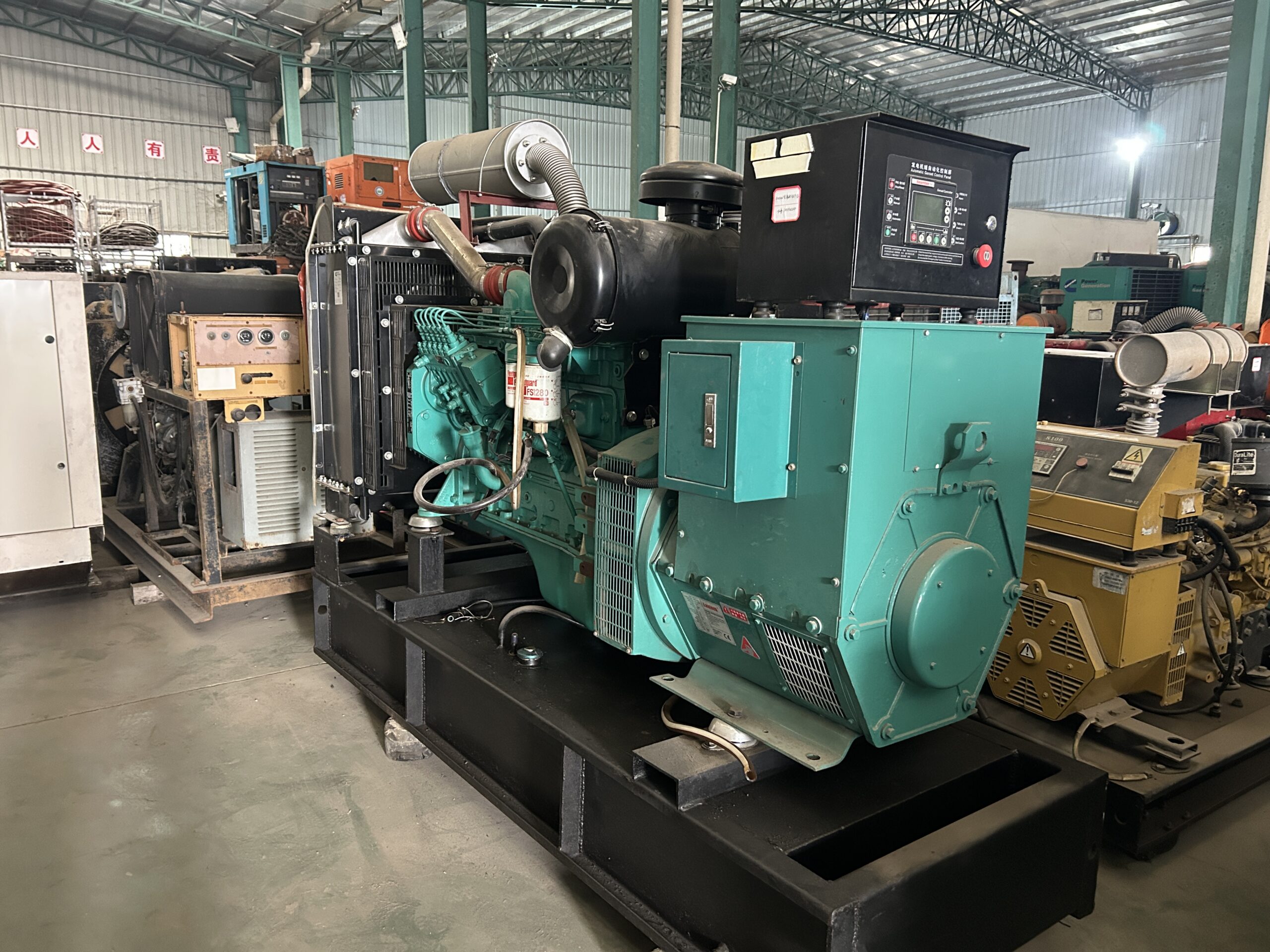 Used Cummins Dongfeng 6BTAA5.9-G2 120kW Diesel Generator – In Stock, Pre-Owned & Tested