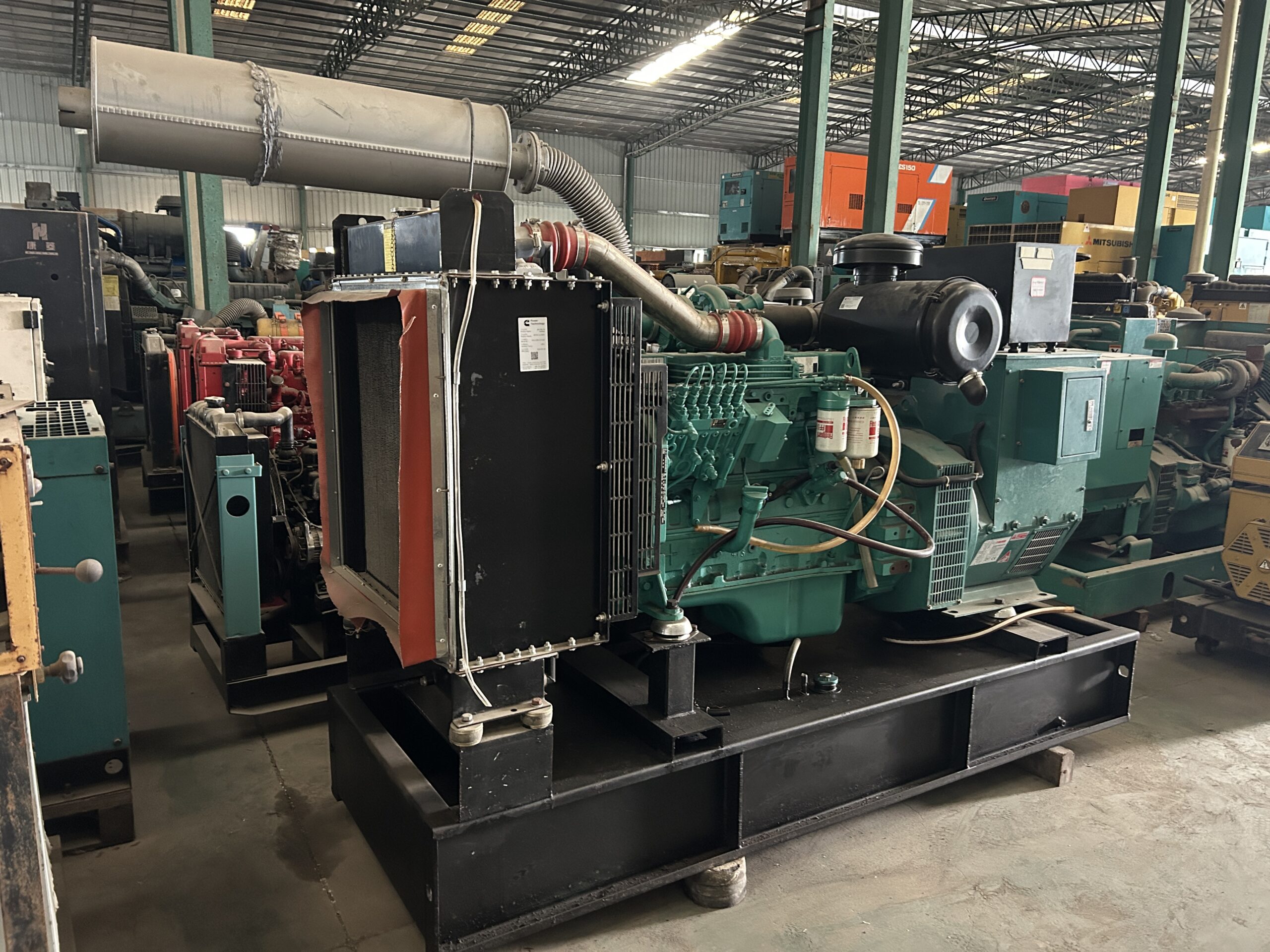 Used Cummins Dongfeng 6BTAA5.9-G2 120kW Diesel Generator – In Stock, Pre-Owned & Tested