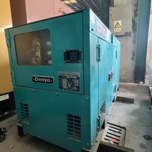 Used Denyo 16kW Silent Diesel Generator with Isuzu C240 Engine – In Stock Dongguan