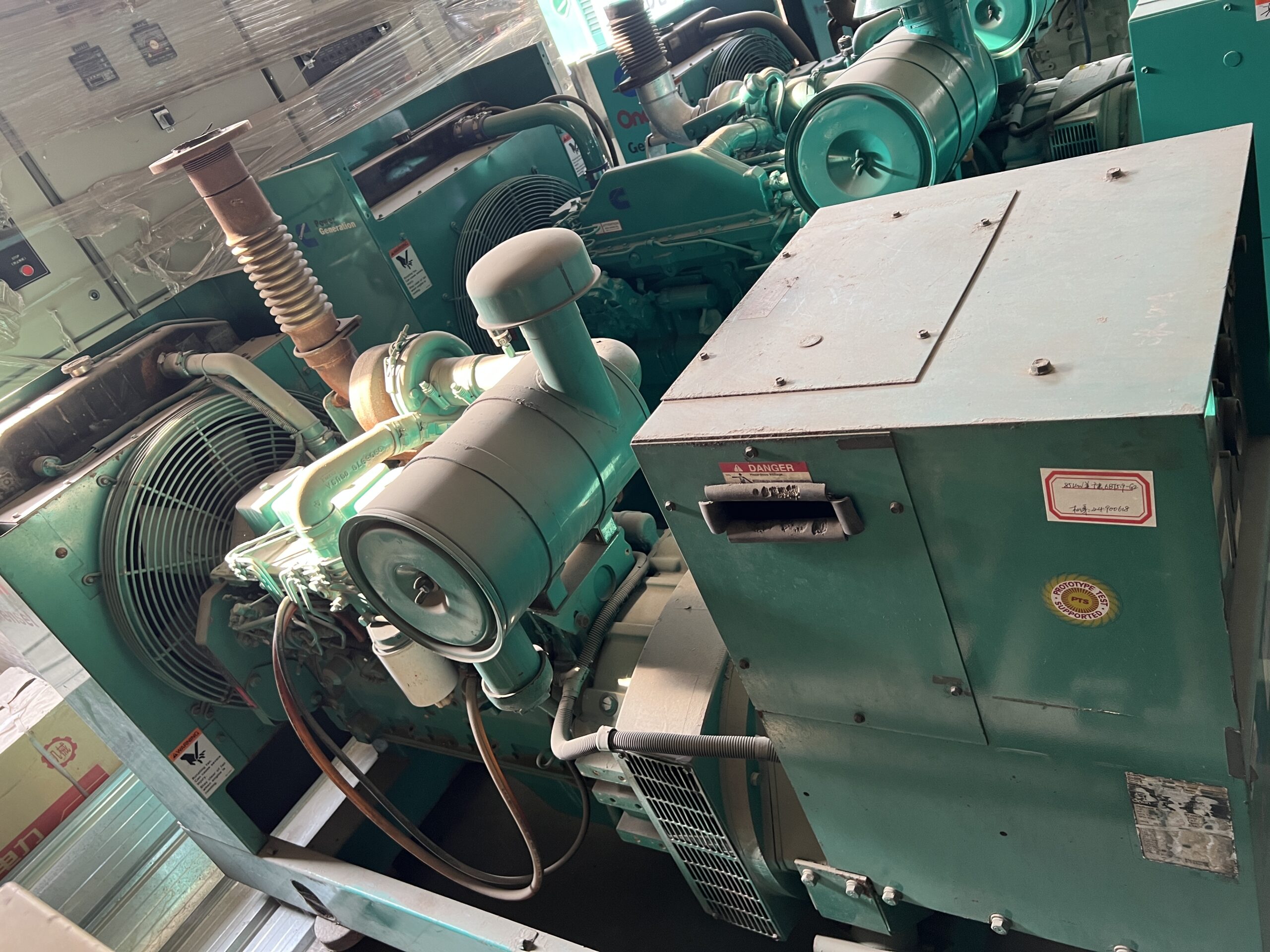 Used Cummins 6BT5.9-G2 85kW Diesel Generator – American Made, In Stock