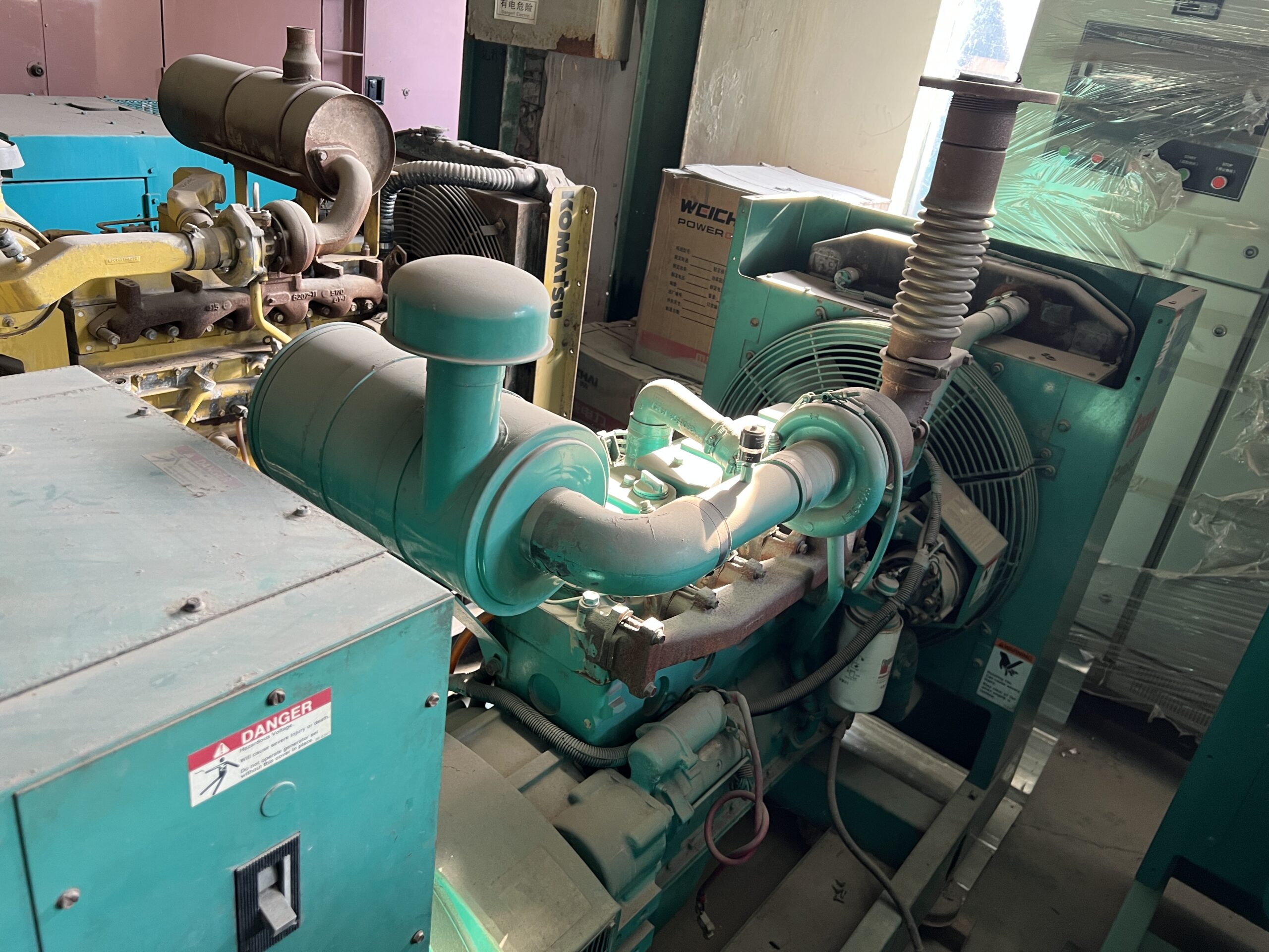 Used Cummins 6BT5.9-G2 85kW Diesel Generator – American Made, In Stock