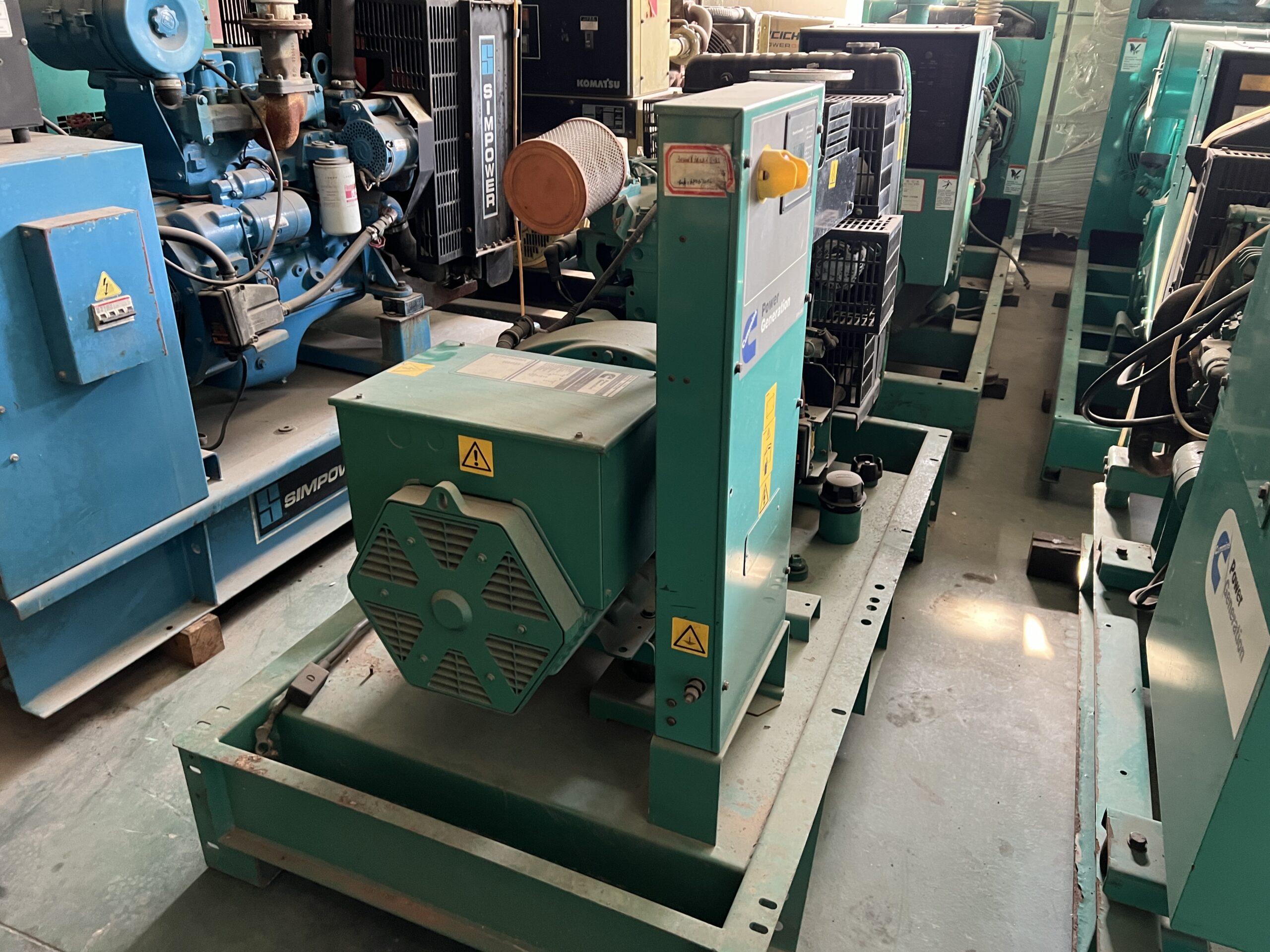 Used Cummins 6BT5.9-G2 85kW Diesel Generator – American Made, In Stock