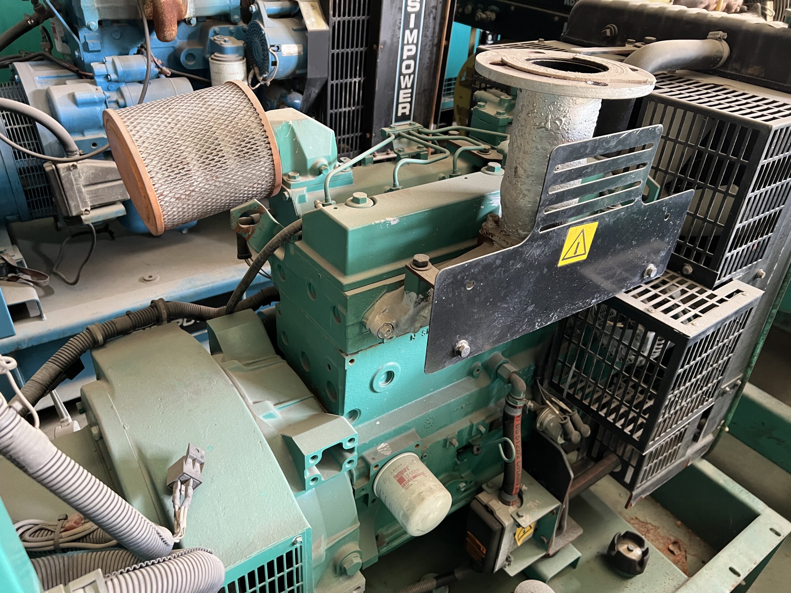 Used Cummins 6BT5.9-G2 85kW Diesel Generator – American Made, In Stock