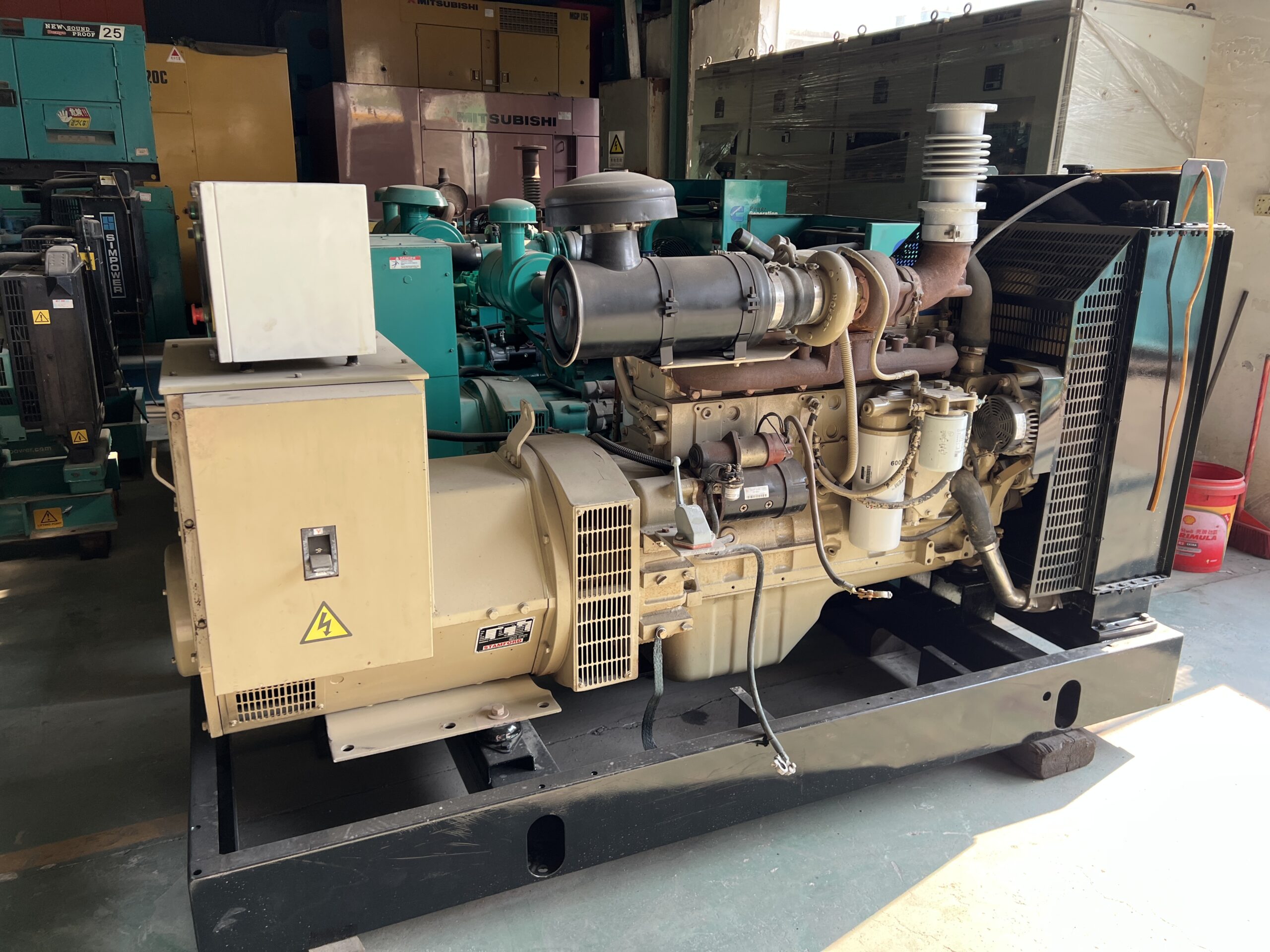 Used Cummins Dongfeng 6CTA8.3-G2 160kW Diesel Generator – In Stock