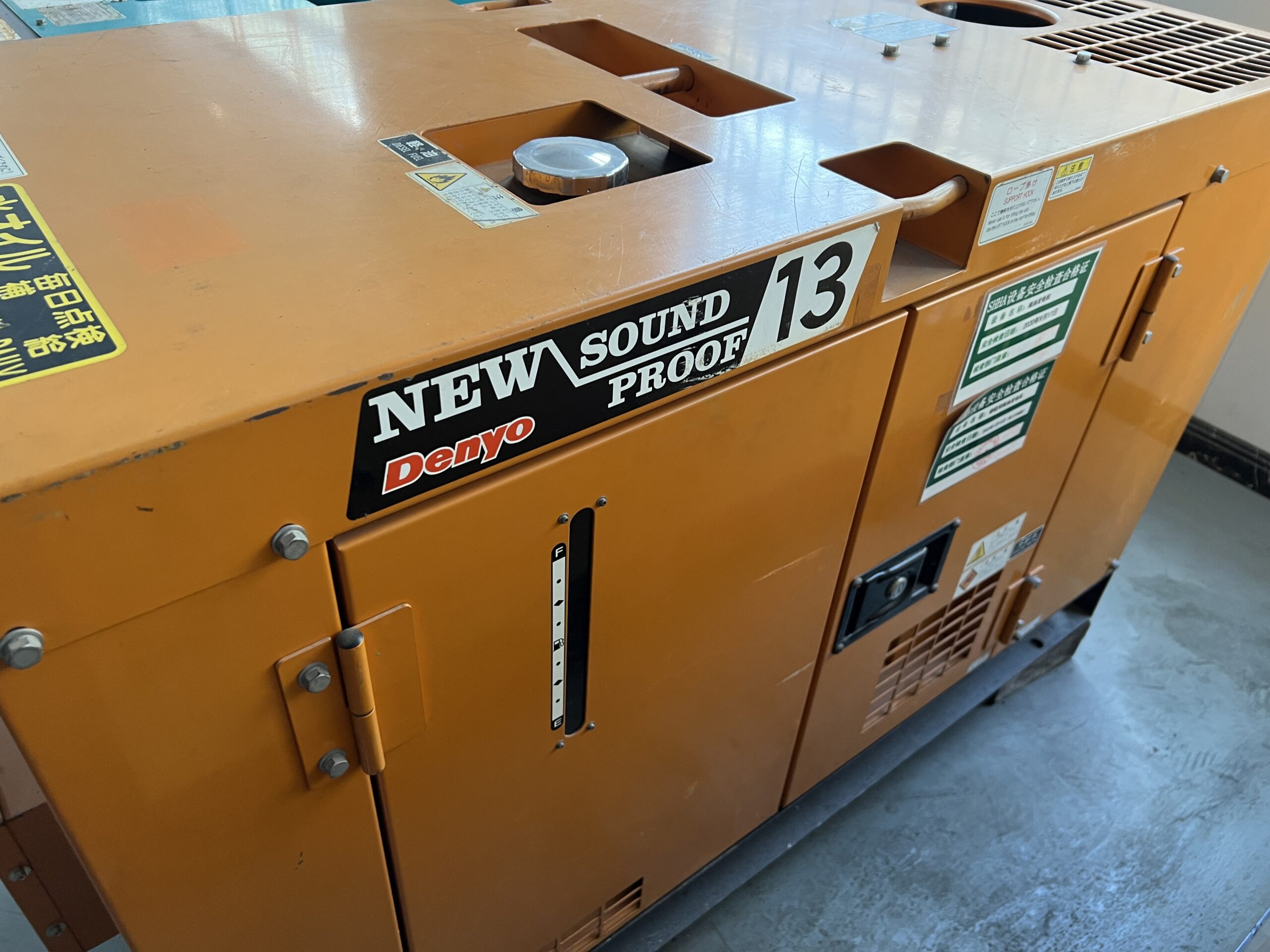 Used Denyo 8.4kW Silent Canopy Diesel Generator with Kubota Engine – In Stock Dongguan