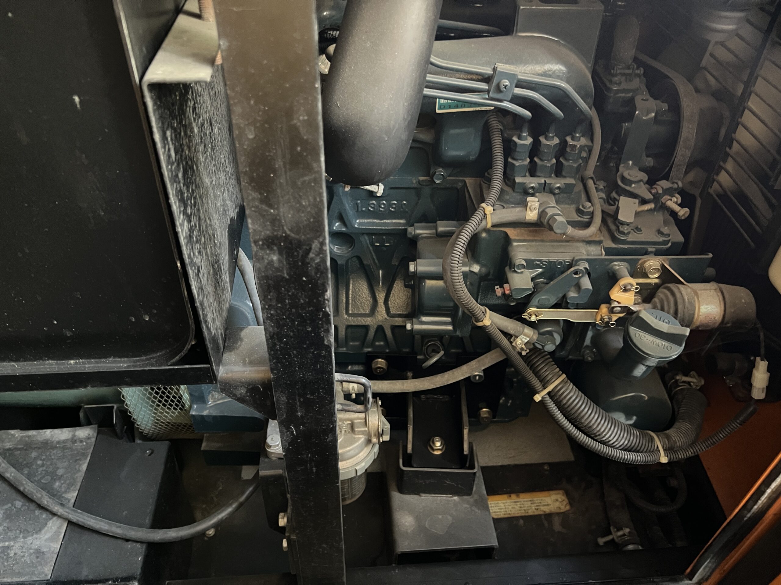 Used Denyo 8.4kW Silent Canopy Diesel Generator with Kubota Engine – In Stock Dongguan