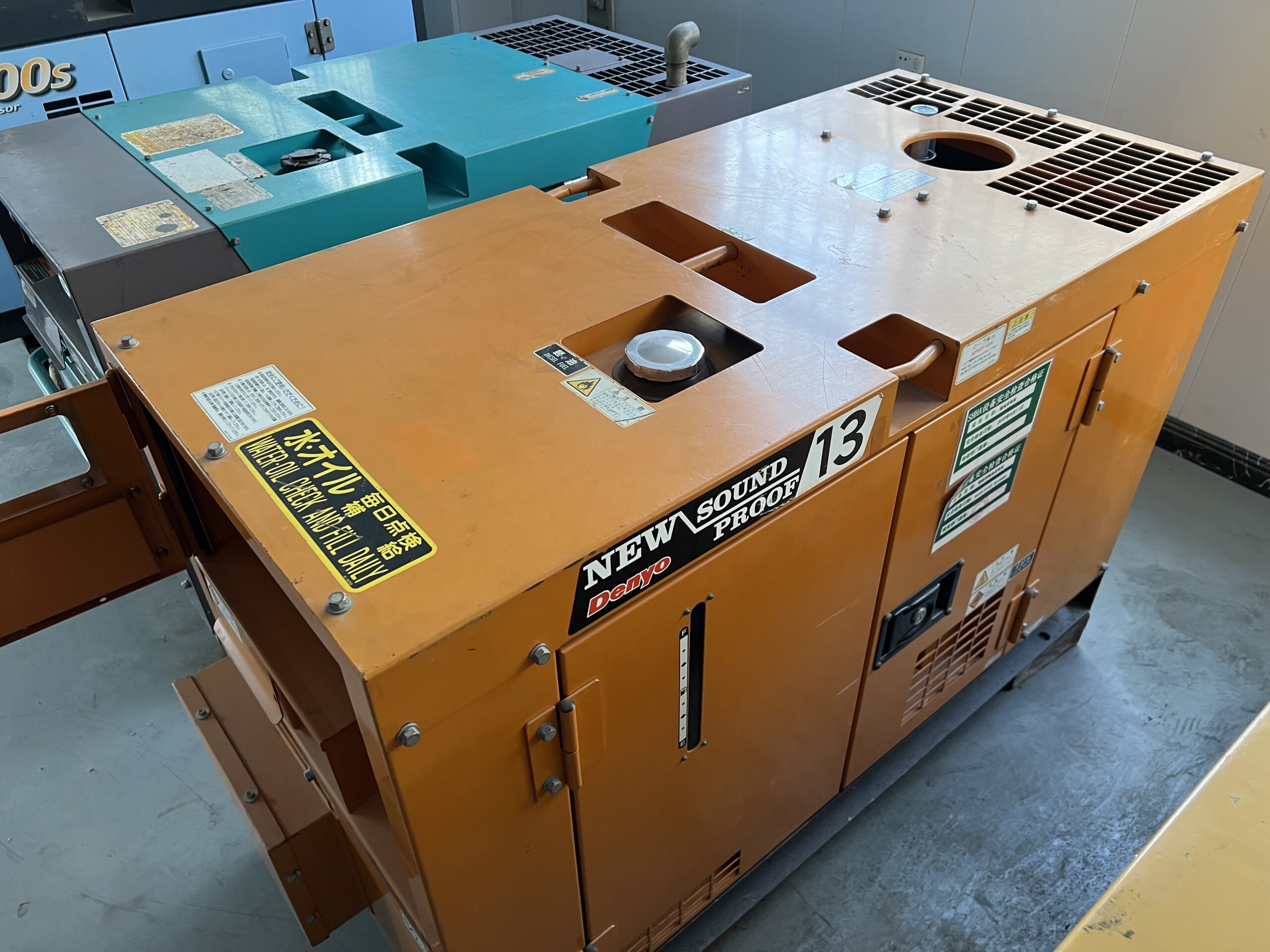 Used Denyo 8.4kW Silent Canopy Diesel Generator with Kubota Engine – In Stock Dongguan