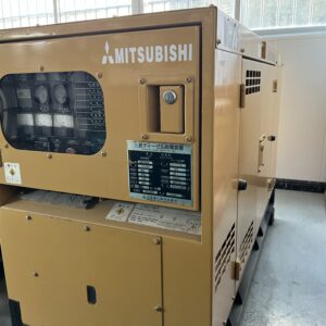 Used Mitsubishi 16kW Silent Canopy Diesel Generator – Model S4Q2-E1, In Stock