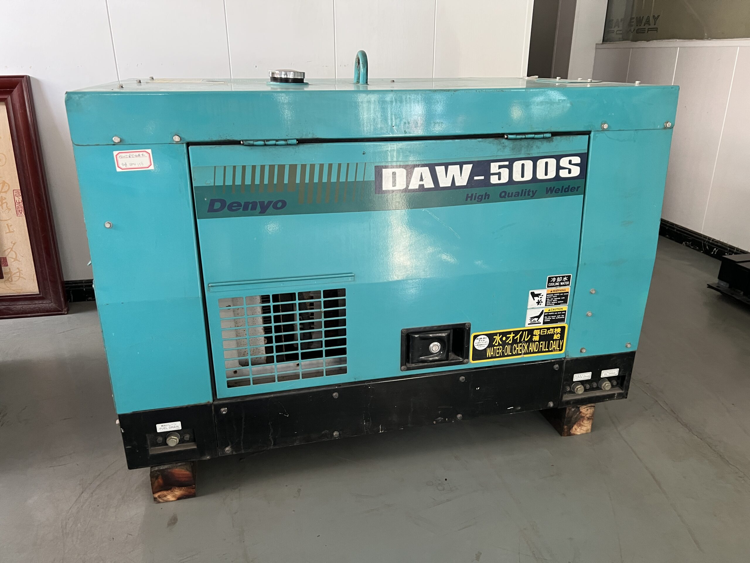 Used Denyo 25kW DAW-500S Diesel Welder Generator with Kubota Engine